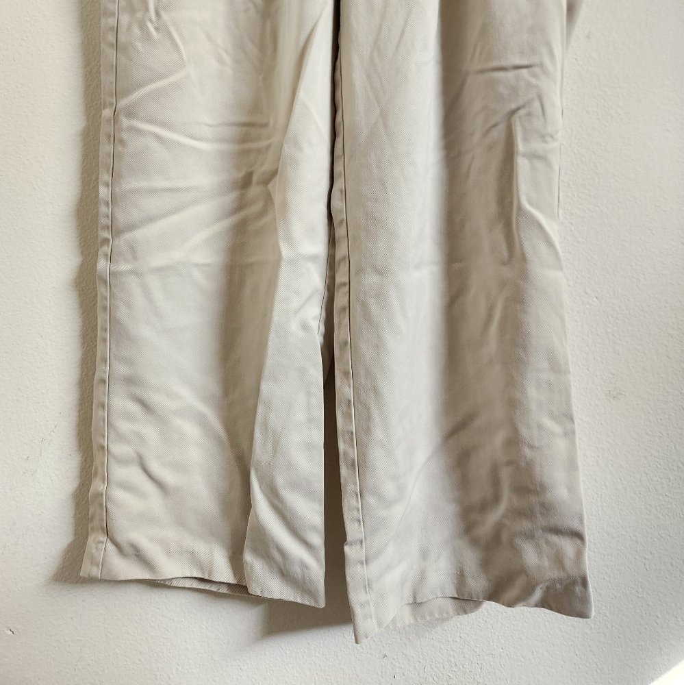 Pusser's Island‎ Reserve Men's Pants 100% Silk Khaki 36 X 30 Relaxed Fit - Picture 6 of 10